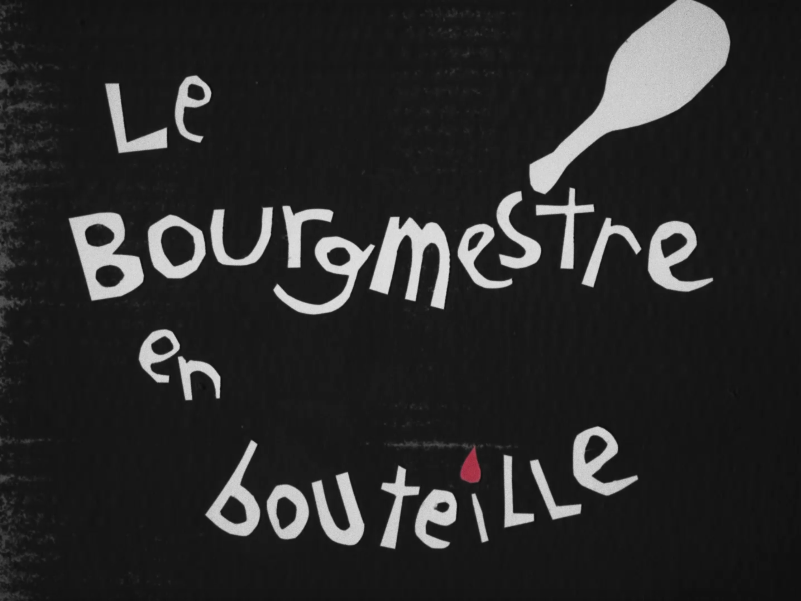 Le bourgmestre en bouteille